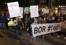 Peti protest #1od5miliona u petak u Boru