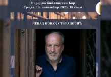 Književno veče sa Nenadom Novakom Stefanovićem u borskoj Narodnoj biblioteci