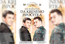 Slavko Štimac u ulozi lekara Nobelovca, predstava „Da krenemo ispočetka“ u Boru