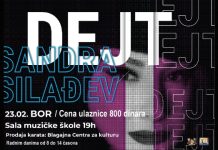 Autorska monodrama Sandre Silađev „Dejt” 23. februara u Muzičkoj školi