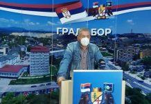 Petoro novih kovid-19 slučajeva u Boru