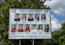 Ponos grada: Najbolji učenici i ove godine na bilbordima širom Bora