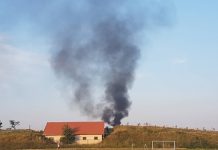 Izbio požar u Slatinskom naselju