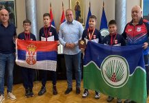 Grad Bor nastavlja da podržava uspešne sportiste: Priređen prijem za karatiste