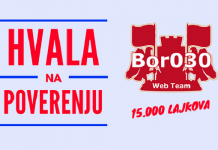 VIŠE OD 15.000 LAJKOVA: Hvala na ukazanom poverenju