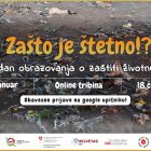 „Zašto je štetno!?“ – onlajn ekološka tribina u organizaciji Doma omladine Bor
