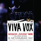 Koncert a cappella sastava „Viva Vox“ u Boru 8. novembra