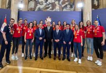 Podrška odbojkašicama Srbije od kompanija Ziđin Koper i Ziđin Majning