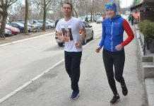 Milenko i Aneta trčali za Saru, Borani donirali 96.600 dinara
