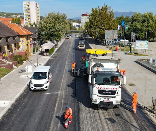 Privodi se kraju rekonstrukcija ulice Moše Pijade u Boru