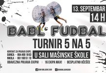 Turnir u „Bubble“ fudbalu u Boru