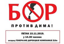 Četvrti protest protiv zagađenja u petak ispred direkcije Ziđina u Boru