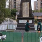 U okviru akcije „Cif čisti Srbiju“ očišćen spomenik palim ratnicima u Boru