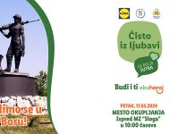 Ekološka akcija „Čisto iz ljubavi“ u petak u Boru
