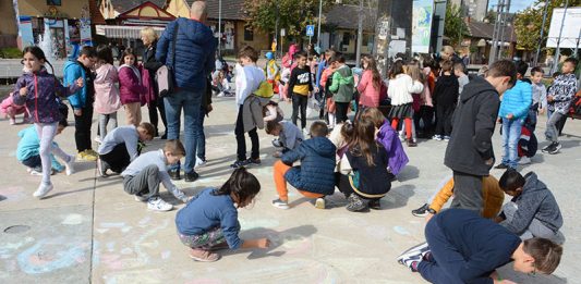 U sklopu obeležavanja Dečije nedelje organizovana radionica „Dečiji škrab”