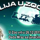 Deda Mraz sutra dolazi u zoo vrt