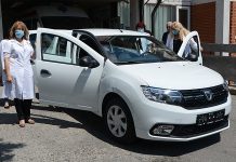 Automobil za patronažnu službu borskog Doma zdravlja