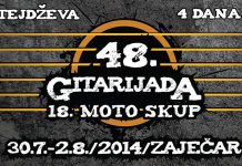 Gitarijada na točkovima – domaća promo turneja