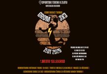 Turnir u basketu „Grom 3×3“ u Zlotu 1. i 2. avgusta, nagrada za pobednike 100.000 dinara