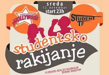 „Studentsko rakijanje“ u koktel baru „Holivud“