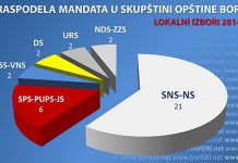 Ubedljiva pobeda SNS-a na lokalnim izborima u Boru, „iznad crte“ još 5 liste