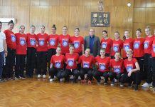 Ženska kadetska rukometna reprezentacija Srbije na pripremama u Boru