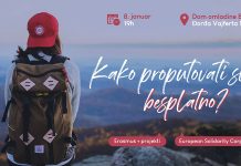„Kako proputovati svet besplatno“ – predavanje u Domu omladine Bor