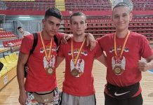 Tri zlatne medalje za kikboksere Bora na Balkanskom prvenstvu u Skoplju