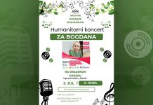 Humanitarni koncert za lečenje Bogdana Maksimovića iz Bora