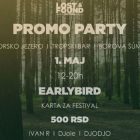Promo žurka „Lost & Found“ festivala 1. maja na Borskom jezeru