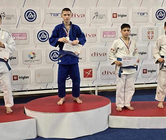 Mladi Boranin Teodor Luka Nikolić ponovo šampion države u džudou
