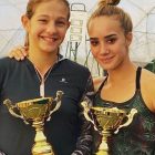 LEPE VESTI: Mlada borska teniserka Mia Ristić osvojila svoj prvi ITF turnir u dublu