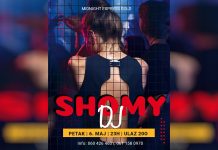 Večeras u klubu „Midnight express gold“ DJ Shomy