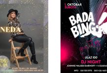 Petak u klubu „Midnight express gold“ uz Nedu i bend, u subotu „Bada bing“ žurka
