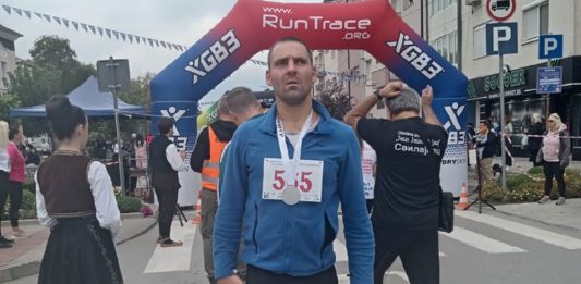 Borski sportista Milenko Janićijević učestvovao na polumaratonu u Svilajncu