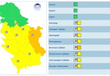 RHMZ: Narandžasti meteo-alarm u istočnoj Srbiji