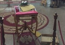 Obijen hram Svetog Georgija u Boru