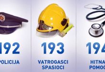 Novi pozivni brojevi hitnih sluzbi