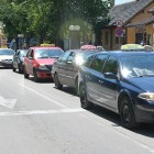 Protestna vožnja taksista ulicama Bora