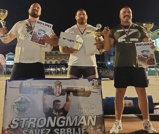 Boranin Nemanja Čvorović drugi najjači čovek u Srbiji