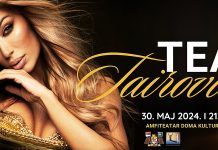 Koncert Tee Tairović večeras u Boru
