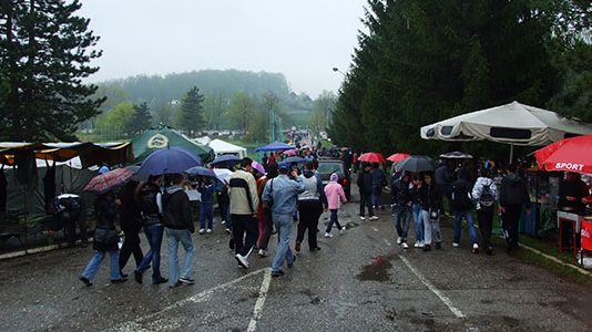 U Boru kiša tokom prvomajskih praznika