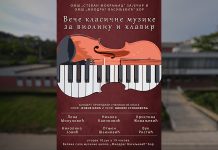 Veče klasične muzike za violinu i klavir u borskoj muzičkoj školi