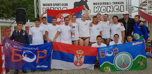 Borski vaterpolisti osvojili srebrnu medalju na međunarodnom turniru u Beču