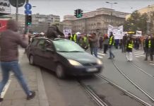 Studentkinja teško povređena kada je udario automobil na blokadi u Beogradu, uhapšen vozač – tereti se za teško ubistvo u pokušaju