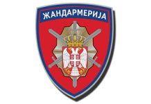 Pokazna vežba Žandarmerije na Borskom jezeru