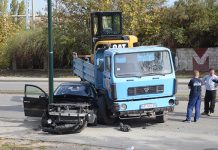 Udes na borskom Zelenom bulevaru