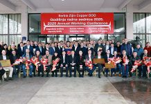 Održana „Godišnja radna konferencija 2025“ kompanije Srbija Ziđin Koper, uručena priznanja najzaslužnijim pojedincima