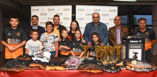 Ziđin donirao opremu za Stonoteniski klub Koper