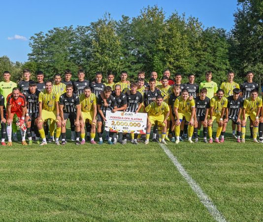 Slatina ugostila FK „Partizan” uz podršku kompanije Srbija Ziđin Majning, nastavljeno ulaganje u OFK „Slatina” u iznosu od 2 miliona dinara